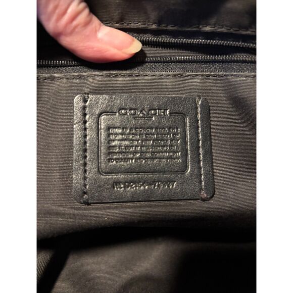 Coach Prairie Satchel in Black Pebbled Leather - Picture 3 of 12